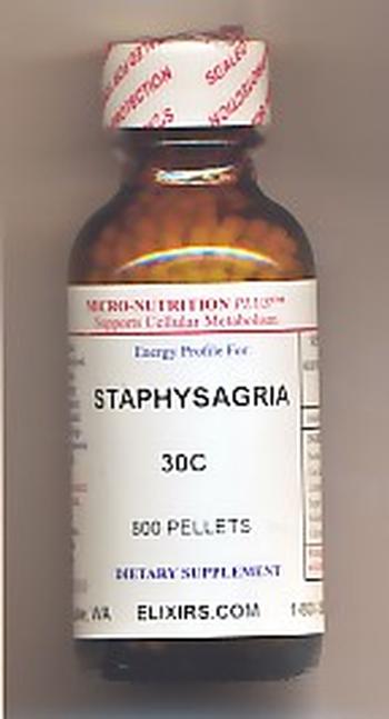 Click for details about Staphysagria 30C economy 800 pellets 