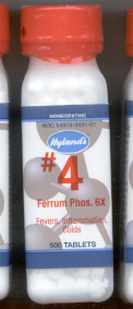 Click for details about Ferrum Phos #4 Cell Salt  6X 500 tablets 